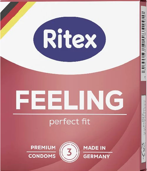 3 Pcs Ritex Condom FEELING
